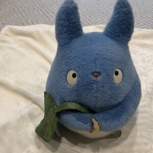 Vintage Studio Ghibli My Neighbor Totoro Blue Chu Totoro -approx 13 “ tall